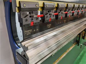 100T WE67 Thủy Lực Báo Chí Phanh/CNC Báo Chí Máy Uốn/Tấm Máy Uốn, Trung Quốc Với Siemens Động Cơ - Product Image 5