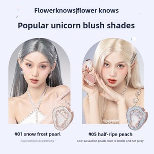 [618 Acquisto Anticipato] Flower Knows Blush Expanding Purple Matte Highlighter Unicorn Snow Cream Pearl Formato Regolare Prodotto in Cina - Product Image 3