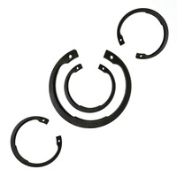 Factory Wholesale Standard DIN 472 Black Oxide Spring Steel Retaining Rings Internal Circlips for Bores and Holes