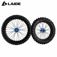 Ensemble de roues tout-terrain 21/18 pouces pour Surron Ultra Bee, jantes en aluminium à 36 rayons 21x1.6 18x2.15 avec pneus Kenda pour moto électrique tout-terrain