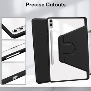 Per <span class=keywords><strong>Samsung</strong></span> <span class=keywords><strong>Tab</strong></span> S11 Ultra 14.6 pollici SM-X930 SM-X936 custodia <span class=keywords><strong>con</strong></span> portapenne 360 rotante in acrilico copertura del supporto - Product Image 4