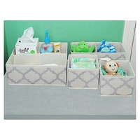 Organiseurs de tiroirs en tissu, boîtes de rangement modernes pliables à trois couches en plastique PP, séparateurs pour salle de bain, salon, armoire