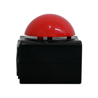 Buzzer de réponse sans fil à piles, facile à utiliser, sans câblage requis, bouton de jeu portable pour tous les scénarios