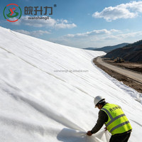 Géotextile à filaments continus WSL à performance de filtration stable pour la stabilisation des talus et des fondations de sols molles sur autoroutes