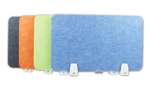 Design moderno divisorio per ufficio acustico divisorio per scrivania in tessuto porcellana pannelli acustici insonorizzati isolamento Desktop att - Product Image 2