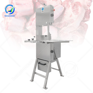 Scie à ruban multifonctionnelle pour os de viande de volaille OCEAN Machine de coupe automatique de bloc de viande d'os de porc congelé - Product Image 1