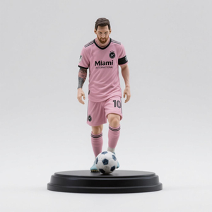 Tùy Chỉnh PVC Nhựa <span class=keywords><strong>3D</strong></span> Hành Động Bức Tượng Cầu Thủ Bóng Đá Ngôi Sao Hình Bức Tượng - Product Image 5