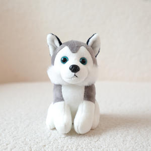 Mini mignon <span class=keywords><strong>dessin</strong></span> animé <span class=keywords><strong>Kawaii</strong></span> peluche chien Teddy Simulation Animal Husky poupée chiot PP coton rempli cadeau d'<span class=keywords><strong>anniversaire</strong></span> en peluche jouet - Product Image 6