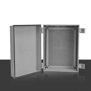 กล่องพลาสติกกันน้ำสำหรับงานกลางแจ้ง ตัวอย่างฟรี กล่องใส่อุปกรณ์ไฟฟ้า สีขาว สำหรับโครงการเชื่อมต่ออิเล็กทรอนิกส์ - Product Image 6