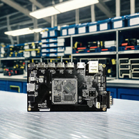 RK3566 Arm UHD Vbyone Lvds Android Linux Board Placa base de control industrial Interfaz de depuración de dos piezas