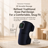Appareil chauffant sans fil pour le genou avec trois modes de vibration, design ergonomique et portabilité compacte, massage
