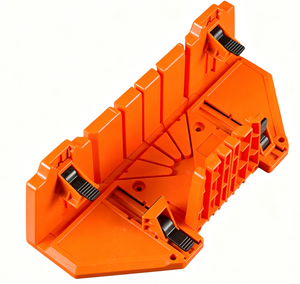<span class=keywords><strong>Caja</strong></span> de ingletes con guía de corte de 45 y 90 grados para carpintería, molduras de yeso, PVC y corte angular industrial Imbot - Product Image 2