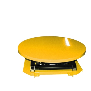 Sinolift esp series stationary electric <strong>rotating</strong> round <strong>lift</strong> <strong>table</strong> with single scissor - Product Image 3