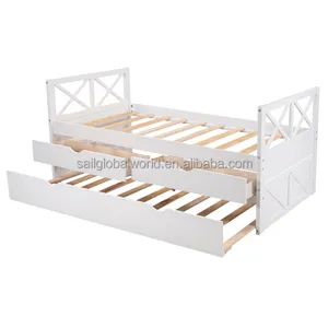 מיטת מגירה 6 Suppliers-י. ח. רב תפקודי ספה עם מגירות להתגלגל אחסון MDF מיטת עבור דירה שינה