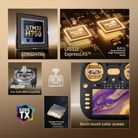 Remote Control Model Pesawat TX16S MK3 dengan Teknologi MAX Dual Frequency Crossing Hall 24G Kemasan Standar