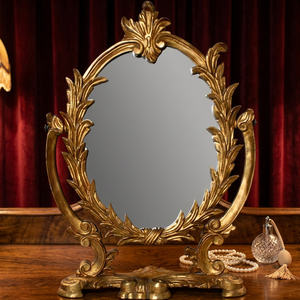 Espejo de Pared Decorativo de Estilo Europeo Moderno al por Mayor – Espejo de Lujo con Marco de Encaje para Baño, Sala de Estar y Cómodas - Product Image 2