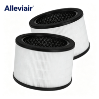 Filtre de remplacement HEPA à 3 étapes avec charbon actif H7121101 pour purificateur d'air domestique H7121/ H7121101 - Fournisseur de filtres Vayu