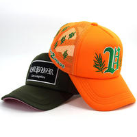 Gorra de béisbol de malla de 5 paneles para adulto, personalizada, impermeable, con esponja, estilo camionero, OEM, para papá golfista, MOQ bajo de 100 unidades, de Vietnam