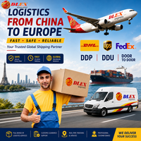 Fournisseur de services logistiques express fiable DLEX pour le transport de marchandises surdimensionnées Chine Amazon FBA Royaume-Uni Expédition aérienne et maritime Europe Oman Djeddah Riyad