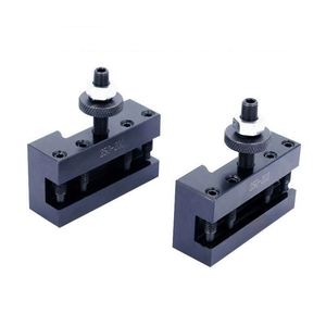 TEBAK 250-107 Portautensili a Cambio Rapido Tipo Pistone Americano /GIB Set da 6 Pezzi -110 per Tornio - Product Image 3
