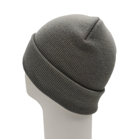 Nouveaux bonnets tricotés gris clair unis de haute qualité, 100 % acrylique, chauds pour l'hiver, avec nœuds à carreaux, unisexe, très demandés