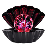 Ajoutez une touche de Wonder Shop Lampes de foudre élégantes et globes magiques Aujourd'hui boule de plasma en forme de coquille