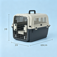 Yue Chong Boîte de transport portable pour chats et chiens, cage pour animaux de compagnie, cage pour chats, cage pour chiens, vente en gros