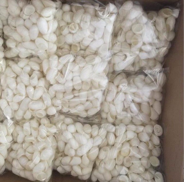 Factory Wholesale 100% Natural Cut Silk Cocoon Skin Care Silkworm Cocoon for Beauty