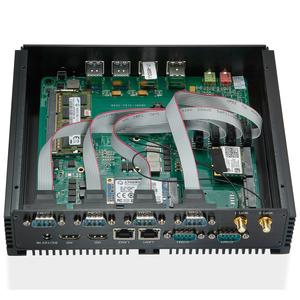 Chúng tôi kho công nghiệp <span class=keywords><strong>Mini</strong></span> PC, Core I7 CPU, DDR3 RAM + mSATA SSD, 6xcom RS232, 2xnics, 2xhd, không quạt, đầy đủ kim loại trường hợp - Product Image 6