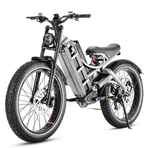 Vélo électrique 3000 72V 50Ah, moteur double, suspension intégrale, pneus larges, tout-terrain, haute vitesse, 26 pouces - Product Image 5