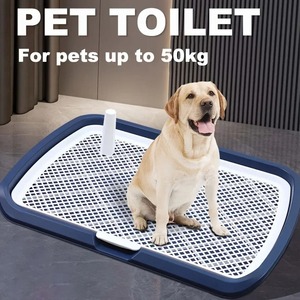 Entrenador de Orinal para Perros Sostenible con Red Extraíble, Fácil de Limpiar, Reutilizable, a Prueba de Salpicaduras, Soporte de Plástico para Almohadillas de Pipí para Perros - Product Image 3