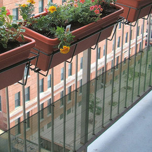 Green <b>Plastic</b> Balcony Netting 1x5m Fine <b>Mesh</b> Protective Fence for Railings Gates - Product Image 5