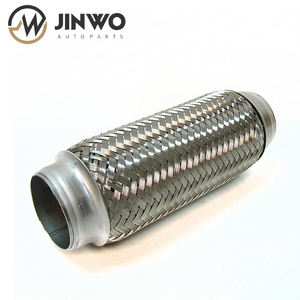 Jinwo Auto Auto Uitlaat Flex Pijp Rvs Interlock Liner 2.5 Inch Uitlaat Flex Pijp - Product Image 2