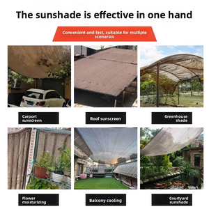 Trắng không thấm nước HDPE chống UV lưới Sun <span class=keywords><strong>Shade</strong></span> buồm <span class=keywords><strong>Net</strong></span> cho vườn trang trại nhà kính xe đậu xe hình chữ nhật dệt Nông Nghiệp Màu Xanh lá cây - Product Image 3