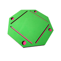 Table de Mahjong Octogonale Pliable Flottante en Mousse EVA Haute Flottabilité pour Jeux Aquatiques et Activités de Piscine en Plein Air
