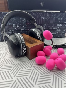 ฝาครอบไมโครโฟนแบบกำหนดเองสำหรับ Hyperx,/razer/ASUS/Logitech/<span class=keywords><strong>Sony</strong></span>//Corsair/POES - Product Image 2