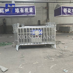 La fabbrica ha personalizzato la barriera di controllo della folla della strada/barricata di controllo della folla del metallo/barriera di traffico per la strada di evento - Product Image 5