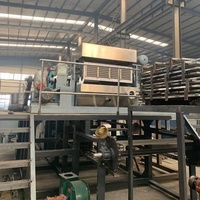 Machine automatique CE à 4 côtés pour la fabrication de plateaux à pommes et de boîtes à œufs à partir de papier recyclé, populaire en Turquie, en Ukraine, au Pérou, en Malaisie et au Mexique