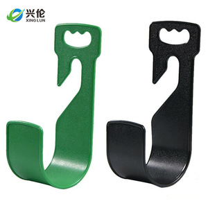 Xinglun Plastic Water Pipe <b>Hook</b> Wall Mount Garden <b>Tool</b> Holder Green Black - Product Image 1