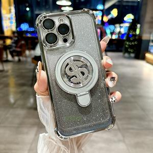 <span class=keywords><strong>Funda</strong></span> Magnética de Lujo con Soporte para Teléfono, para <span class=keywords><strong>Apple</strong></span> <span class=keywords><strong>iPhone</strong></span> 16 11 15 13 <span class=keywords><strong>12</strong></span> <span class=keywords><strong>Pro</strong></span> Max, Cubierta Trasera con Brillo en las Cuatro Esquinas - Product Image 6