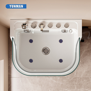 Vasca da Bagno Moderna Autoportante in Acrilico per Toelettatura Animali con Rubinetto Incluso per <span class=keywords><strong>Spa</strong></span> e Villa per Animali - Product Image 2