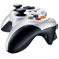 Manette de jeu sans fil programmable 2,4 GHz avec mappage personnalisé et double vibration turbo pour PC