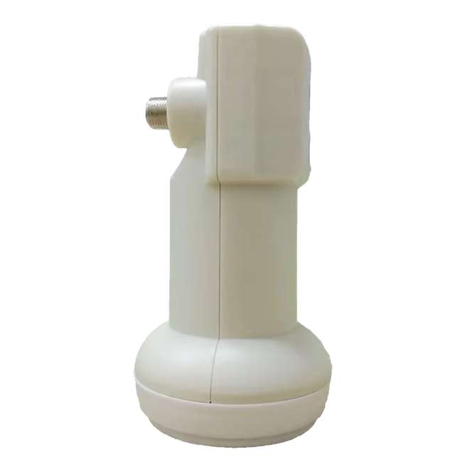 High-Gain KU Band Single Output LNB with RF Interface Plastic Material for Superior Satellite TV Reception and Clear TV Viewing