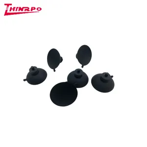 Custom rubber silicone suction cup / strong rubber sucker suction with high quality