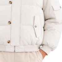Manteaux d'hiver Cyber-Reflectifs 2026 pour femmes, doudoune en fausse fourrure, coupe-vent avec logo personnalisé, fournisseur, délai de livraison rapide