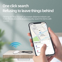 Suivi GPS intelligent certifié Apple IOS MFi et localisateur, mini localisateur Air Tag, suivi GPS pour moto, portefeuille, animal de compagnie