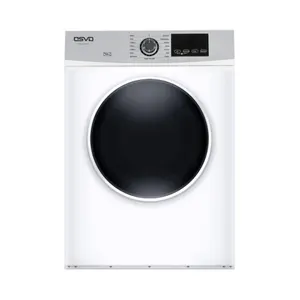 Akıllı otomatik giysi kurutma makinesi çamaşır İstiflenebilir ön yükleme çamaşır kurutma makinesi