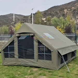 Tente Gonflable Automatique de Luxe, Imperméable, Portable, pour Camping en Plein Air, Résistante aux UV, Quatre Saisons, Une Chambre - Product Image 1