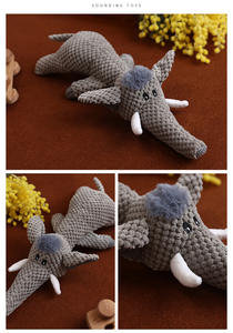 Üretici toptan fil kurt aslan köpek peluş oyuncaklar - Product Image 3