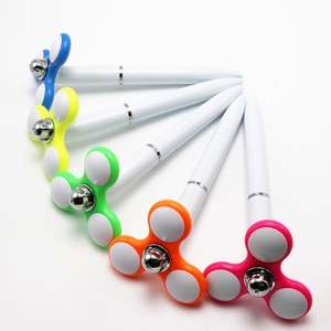 Stylo multifonction avec spinner, gyroscope pour les doigts, réduit la pression, stylo à bille publicitaire original - Product Image 2